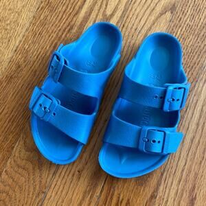 BIRKENSTOCK ARIZONA EVA Sandal Slip On Shoe Sky Blue Size EU Toddler 26